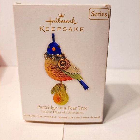 Hallmark Partridge in a Pear Tree Ornament 2011 - Picture 1 of 7